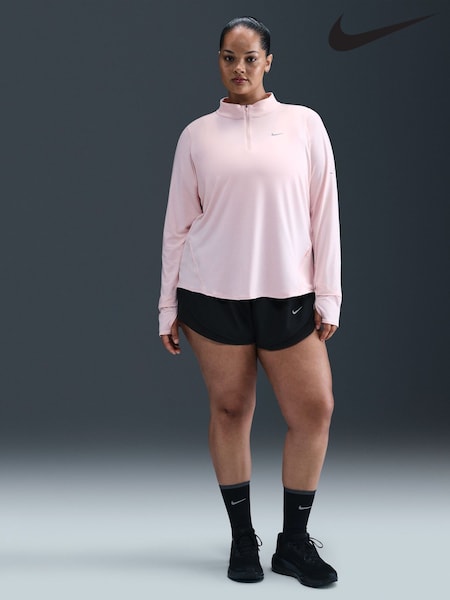 Nike Black Yellow Tempo DriFIT MidRise 3 Running Shorts (E46071) | €42