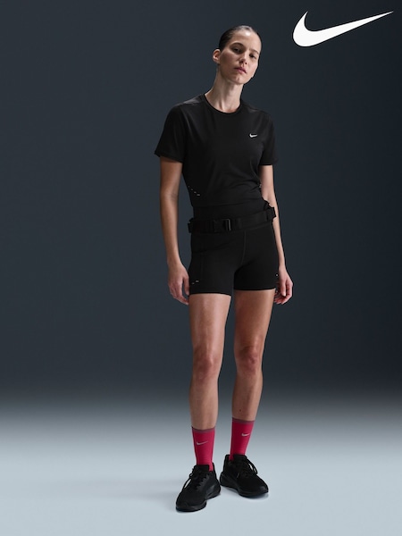 Nike Black Swift Dri-FIT Short Sleeve Running Top (E46087) | €53