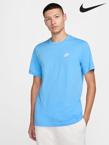 Університетський синій - Nike клубна футболка (E46146) | 1 382 грн