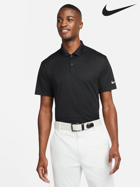 Nike Black Dri-FIT Victory Golf Polo Shirt (E46159) | €57