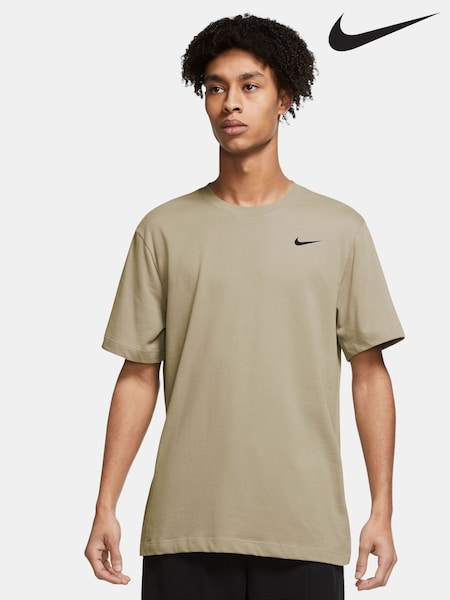 Nike Desert Khaki Dri-FIT Training T-Shirt (E46160) | €32