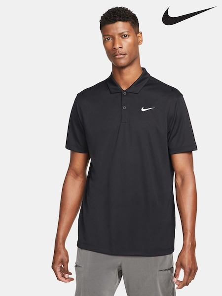 Nike Black Dri-FIT Court Tennis Polo Shirt (E46172) | 2,403 UAH