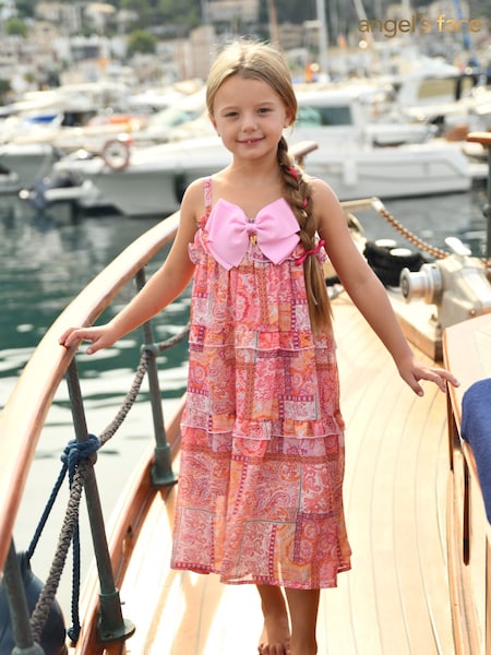 Angels Face Pink Tanisha Paisley Dress (E46276) | €43 - €46