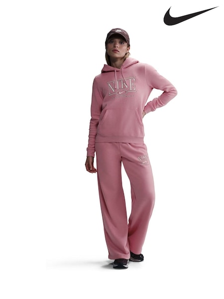 Elemental Pink - Nike Sportwear Club Fleece Graphic Hoodie (E46277) | 100 €