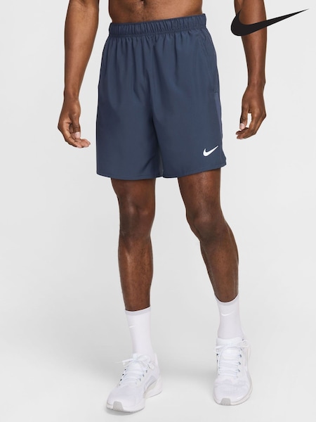 Nike Thunder Blue 7 Inch Dri-FIT Challenger 9 inch Unlined Running Shorts (E46326) | €42