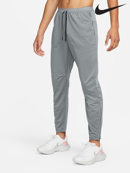 Nike Smoke Grey Phenom Dri-FIT Knit Running Joggers (E46381) | €53
