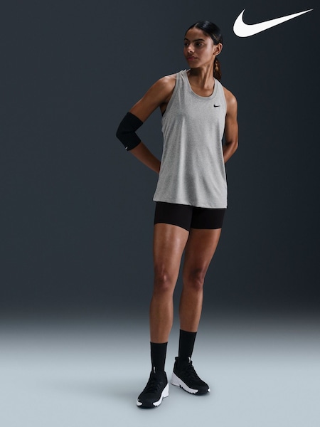 Nike Black Apricot Orange Dri-FIT Racerback Tank Vest Top (E46408) | €33