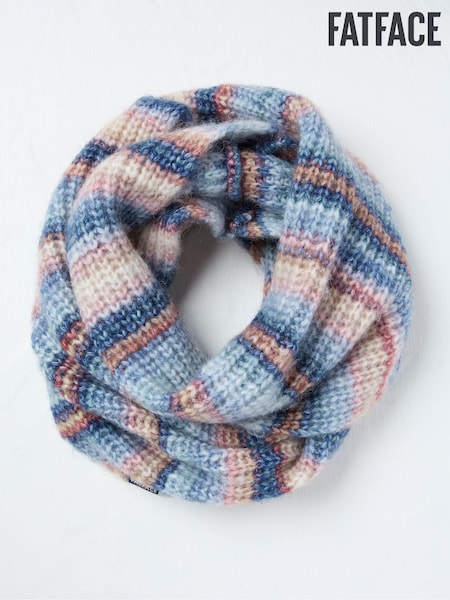 FatFace Navy Space Dye Snood (E46424) | €26