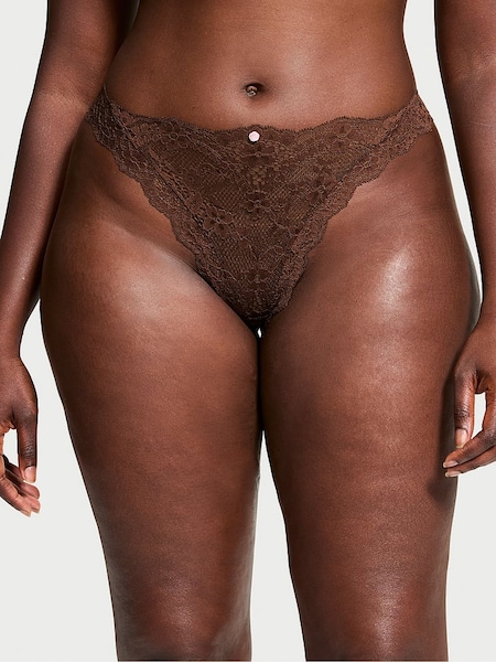 Victoria's Secret Ganache Nude Thong Lace Knickers (E46501) | €15.50