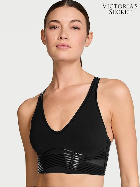 Victoria's Secret Black Plunge Elevate™ Contour Low Support Sports Bra (E46503) | €52