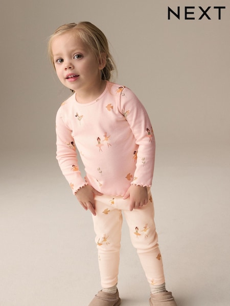 Pink/Fee - Geripptes Langarm-T-Shirt (3Monate -7Jahre) (E46550) | 8 € - 11 €