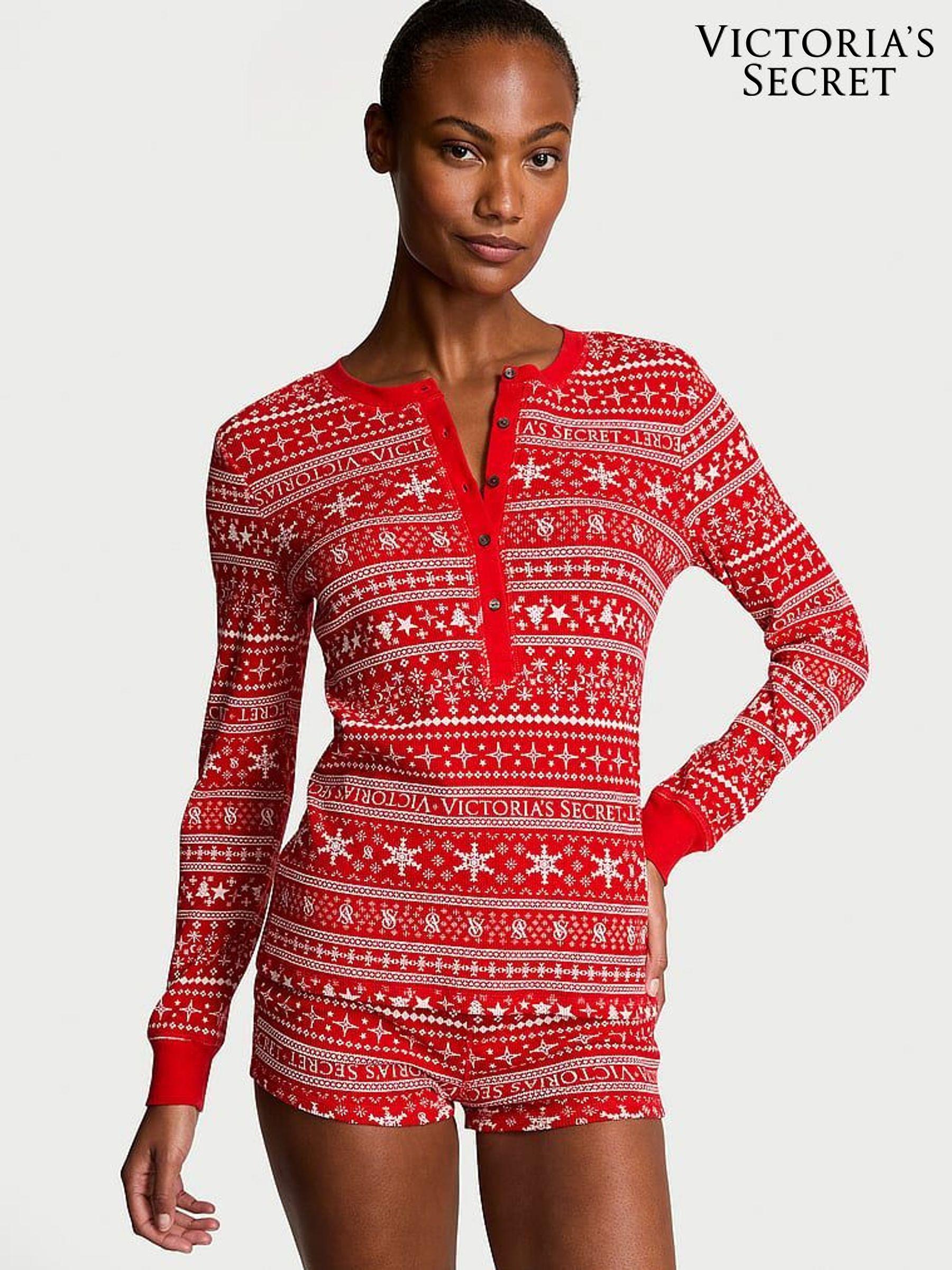Victorias Secret Short Set Fairisle Long Sleeve Christmas Pyjamas Next Luxembourg