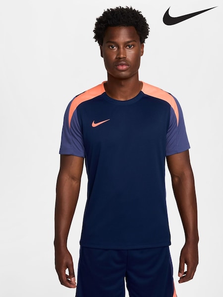 כחול כהה - Nike Strike Dri-fit Training T-shirt (E46653) | ‏191‏₪