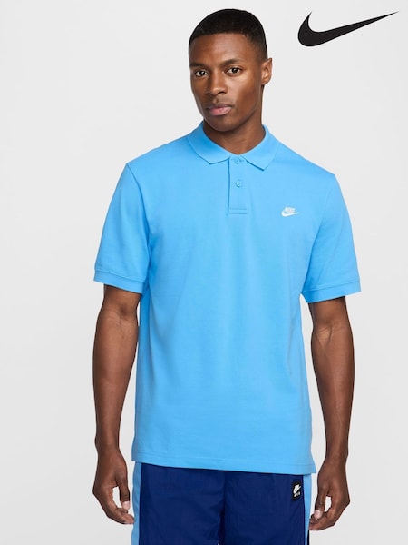 Nike Blue Club Short Sleeve Polo Shirt (E46731) | 2,283 UAH