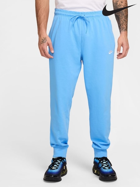 Nike University Blue Club Fleece Knit 100% Cotton Joggers (E46782) | €58