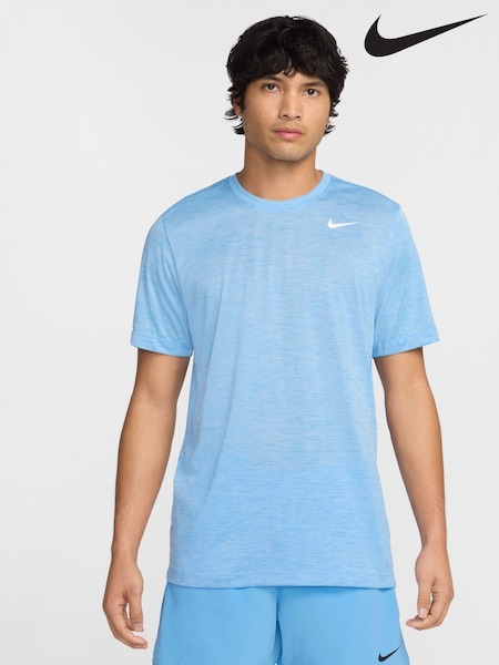 Університетський синій - Nike Тренувальна футболка Dri-FIT (E46801) | 1 502 грн