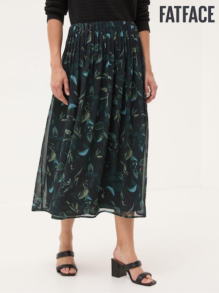 Dark Skies Nadine Pleat Skirt (E46913) | €102