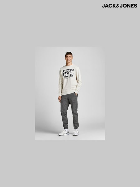 JACK & JONES Slim Leg Cuffed Cargo Trousers (E47106) | 27 €
