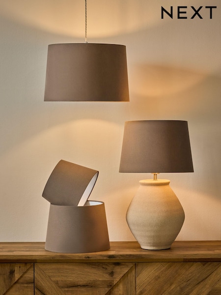 Mid Natural Lamp Shade Ceiling Light (E47274) | €21 - €29