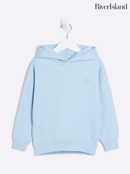 River Island Blue Boys Regular Fit 100% Cotton Hoodie (E47290) | 41 QAR