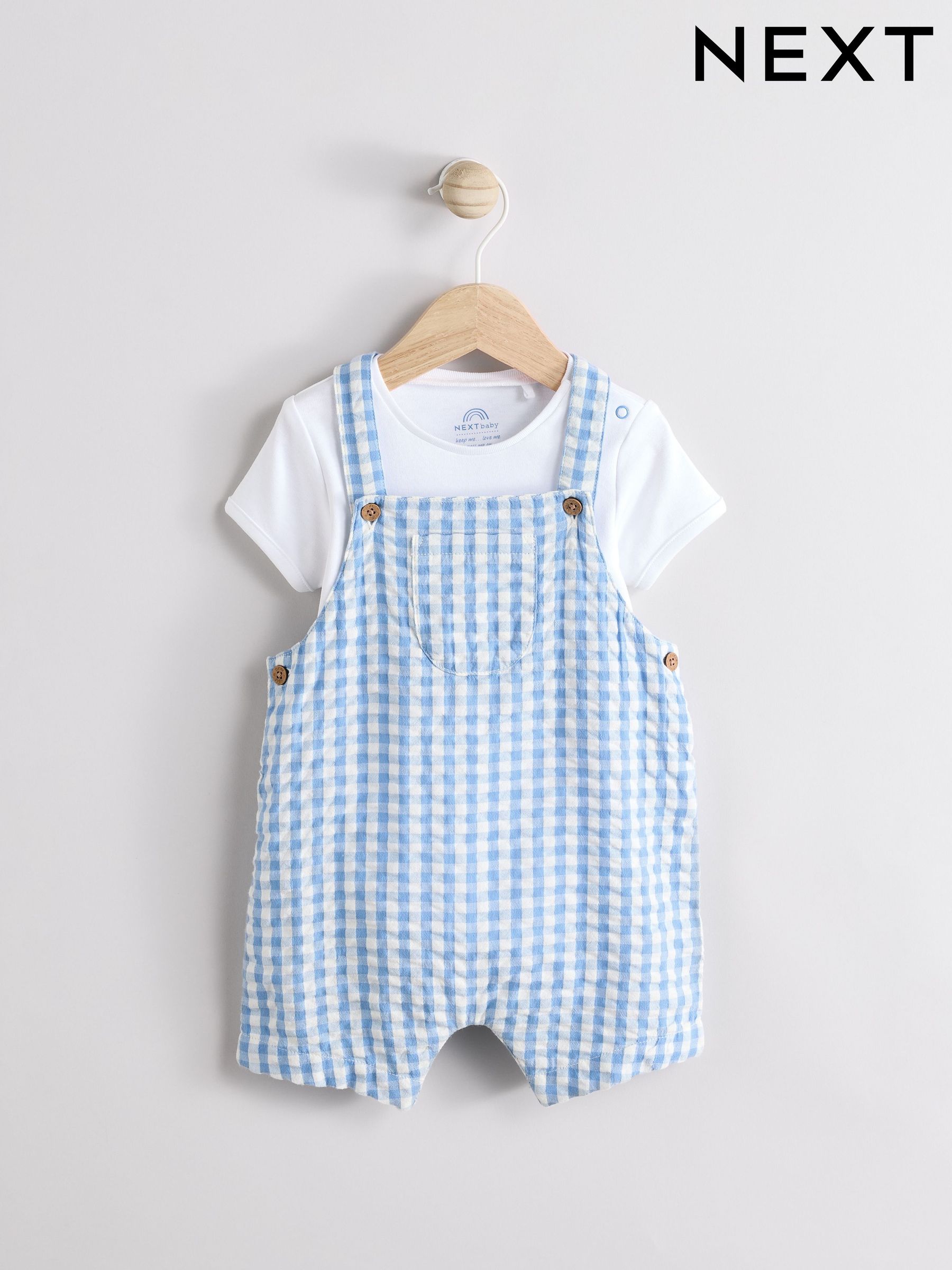 Tiny Cottons Vanilla Tiny Poodle Baby Dungaree – Ladida