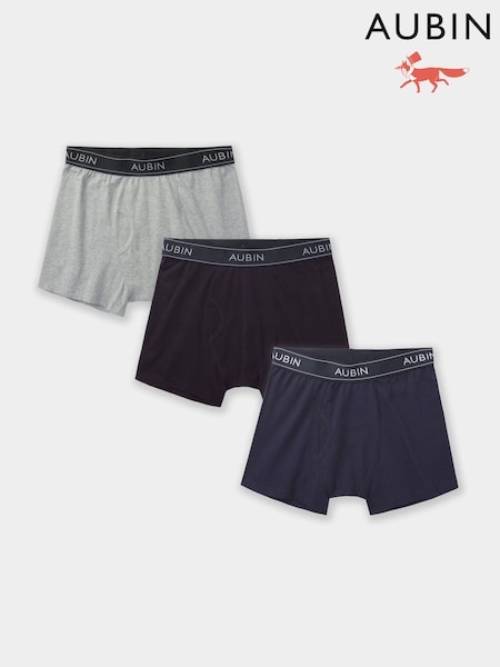 Aubin Toft Boxer Black Shorts 3 Pack (E47518) | €65