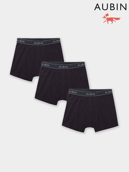 Aubin Toft Boxer Black Shorts 3 Pack (E47527) | R$ 485