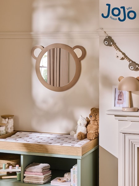 JoJo Maman Bébé Brown Kids Bear Mirror (E47584) | €46