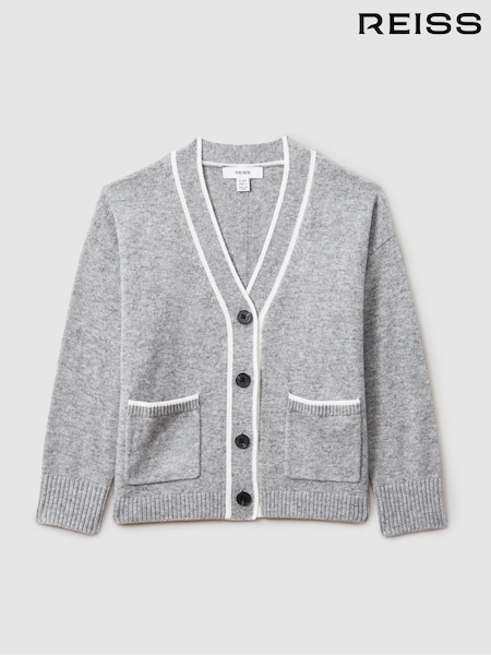 siva - Reiss Juni Relaxed Wool-Cashmere Cardigan (E47878) | € 57