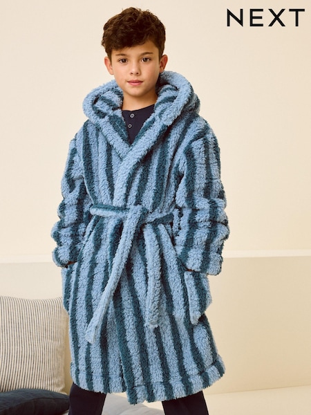 Blue Stripe Fleece Robe (9mths-16yrs) (E47996) | 576 UAH - 906 UAH