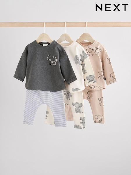 Mono-Elefant - Baby Tops and Leggings 6 Piece Set (E48113) | 43 € - 45 €