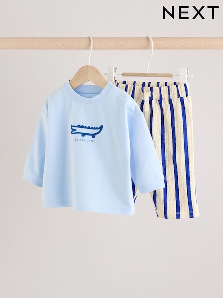 Blue Crocodile Baby Top and Trousers 2 Piece Set (E48220) | EGP780 - EGP900