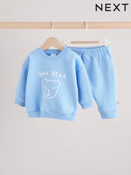 Blue Bear Baby Sweatshirt and Joggers Set (E48223) | $42 - $48