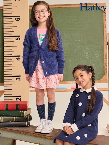 Blue - Hatley Patriot Blue Preppy Dress