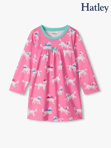 Pink - Hatley Poodle Pups Nightdress