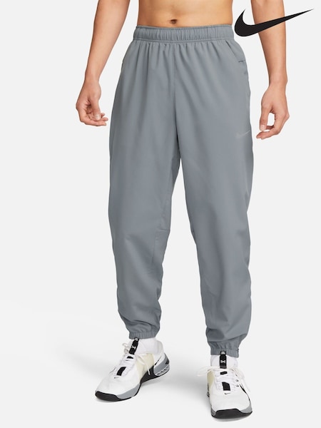 Nike Smoke Grey Dri-FIT Form Tapered Training Joggers (E48851) | €73
