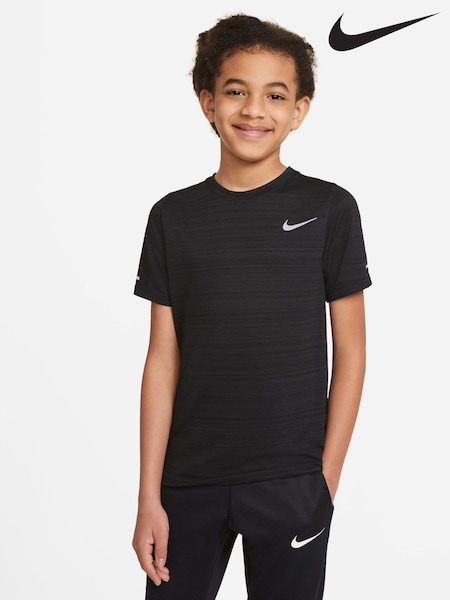 Nike Black Dri-FIT Miler Training Top (E48854) | €33