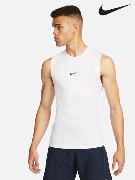 Vit - Nike Pro Dri-fit Tight Sleeveless Training Top (E48858) | kr690