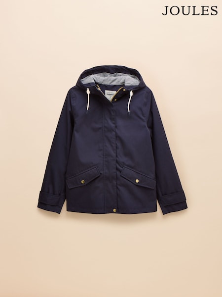 marine - Joules Waterproof Raincoat With Hood (E49053) | € 82