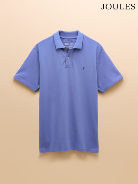 Joules Blue Cotton Pique Polo (E49215) | R$ 195