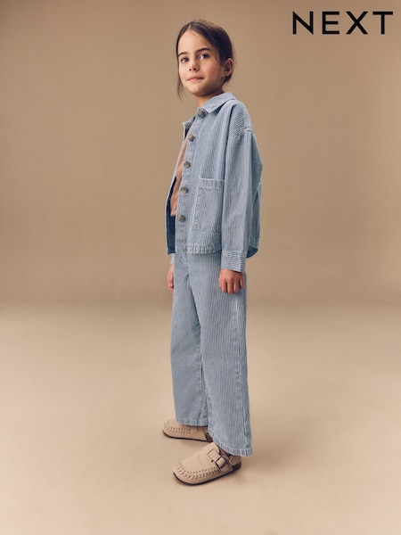 أزرق - 100% Cotton Jacket & Trouser Set (3-16yrs) (E49519) | ‏13.500 د.ك.‏ - ‏15.500 د.ك.‏