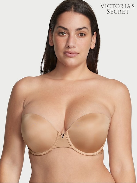 Victoria's Secret Praline Nude Strapless Push Up Strapless Bra (E49524) | €52