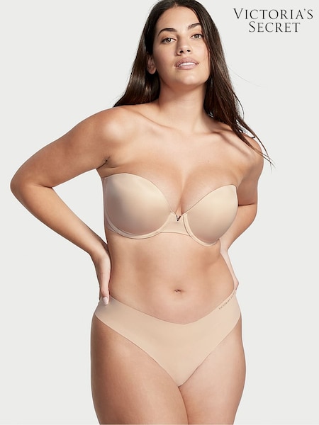 Victoria's Secret Marzipan Nude Strapless Push Up Strapless Bra (E49525) | €52