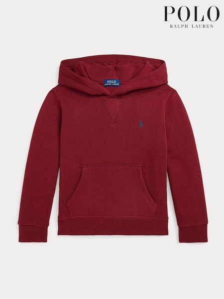 Roșu - Polo Ralph Lauren Băieți Jerseu Hanorac (E49585) | 330 LEI