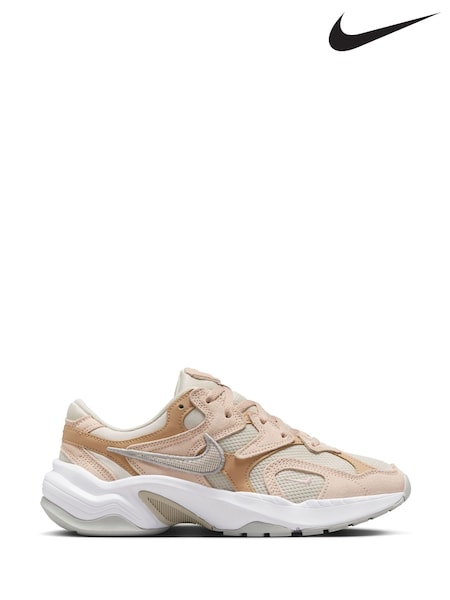 Nike Brown/White AL8 Trainers (E49994) | €106