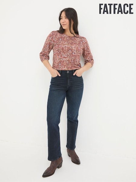 FatFace Penny Dusky Pink Top (E50044) | €18