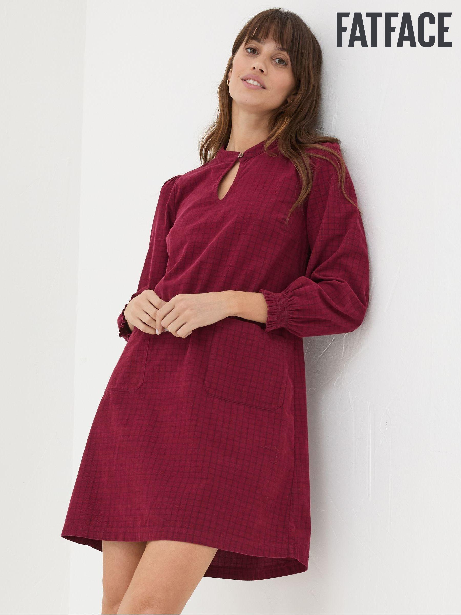 Red cord dress outlet