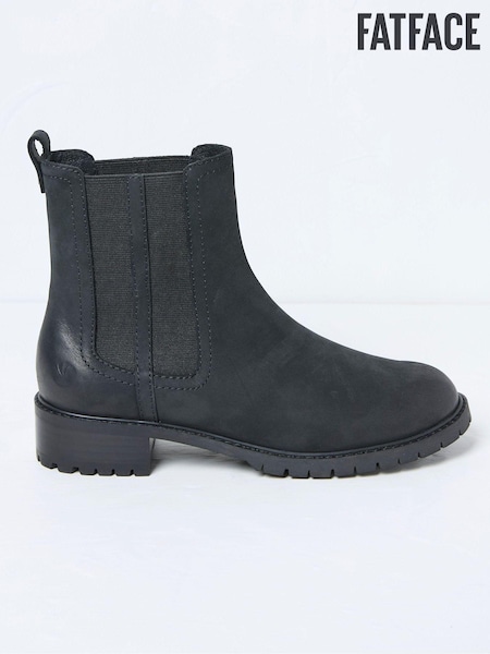 FatFace Everly Black Chelsea Boots (E50121) | €51