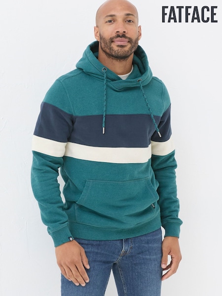 FatFace Brooke Green Overhead Hoodie (E50134) | €46