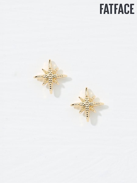 Fatface Textured Stud Earrings (E50135) | kr180